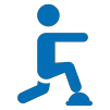 icone de homem fazendo exercicio